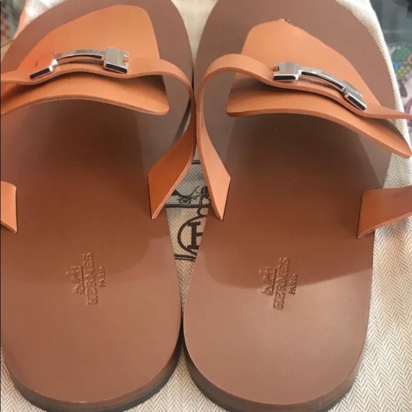Authentic Hermès men’s sandals - Picture 2 of 8